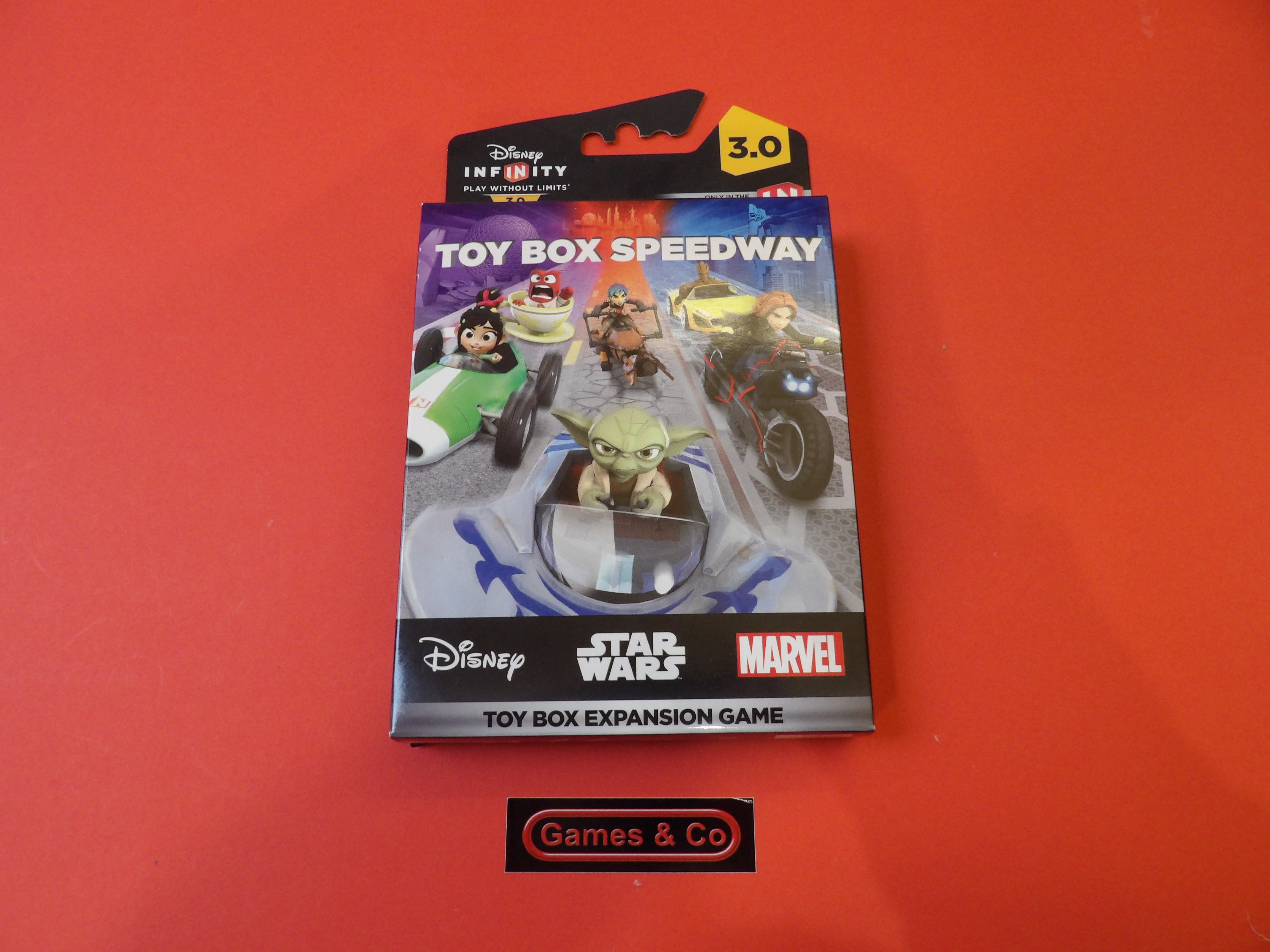 DISNEY INFINITY TOY BOX SPEEDWAY