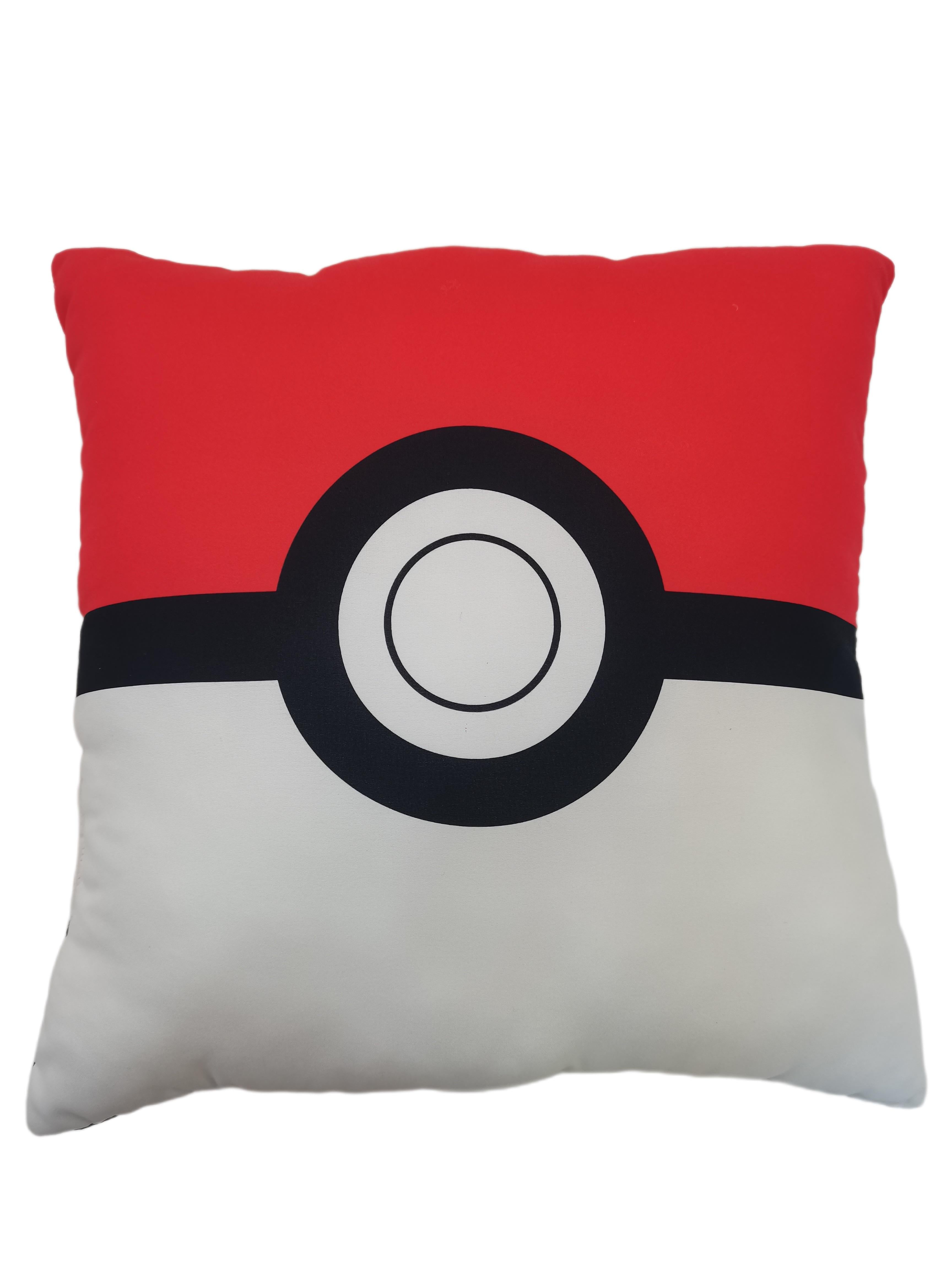 POKÉMON - POKÉ BALL EN STARTER DUBBELGEZICHT KUSSEN (40X40CM)