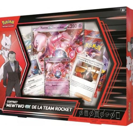 Pokémon EV10 - Rivalités Destinées : Coffret Mewtwo-ex Team Rocket