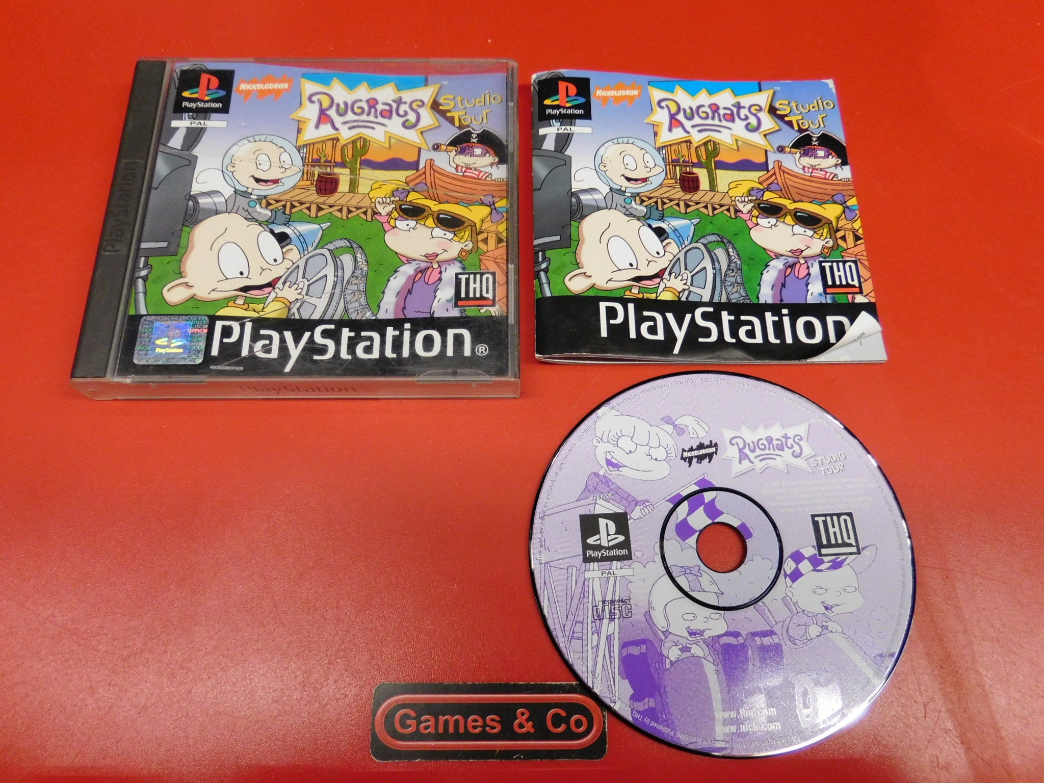 Jeu Rugrats Studio Tour Sur Sony PlayStation 1 - PAL - Complet Et Testé