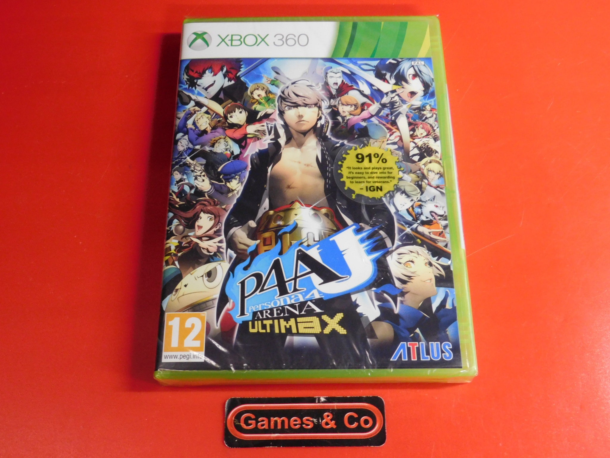 PERSONA 4 ARENA ULTIMAX XBOX 360 PAL-FR (NEUF
