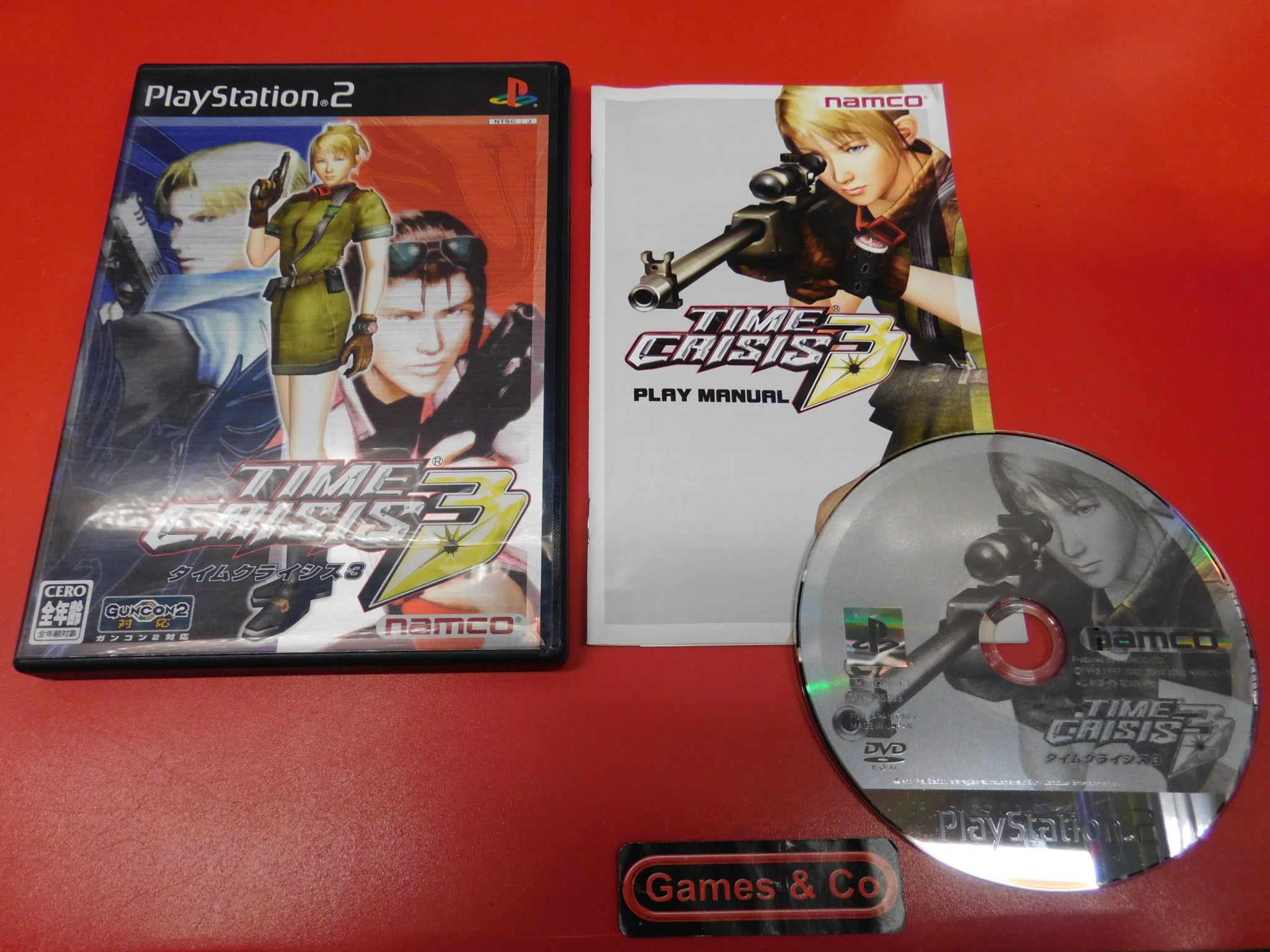 TIME CRISIS 3 ntsc-jap
