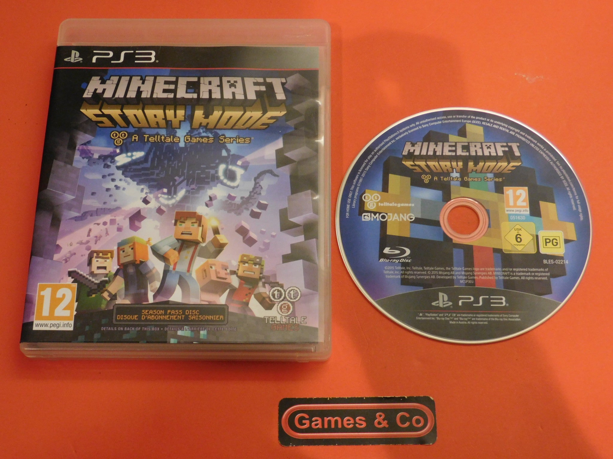 Minecraft Story Mode - A Telltale Games Series - PS4 - Neuf Sous Blister
