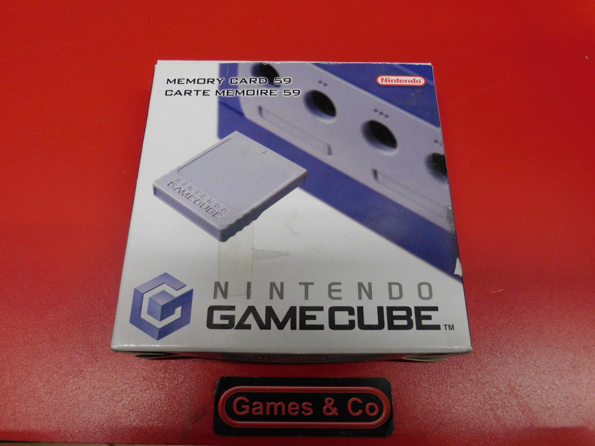 NINTENDO GAMECUBE MEMORY CARD 59 BLOCKS