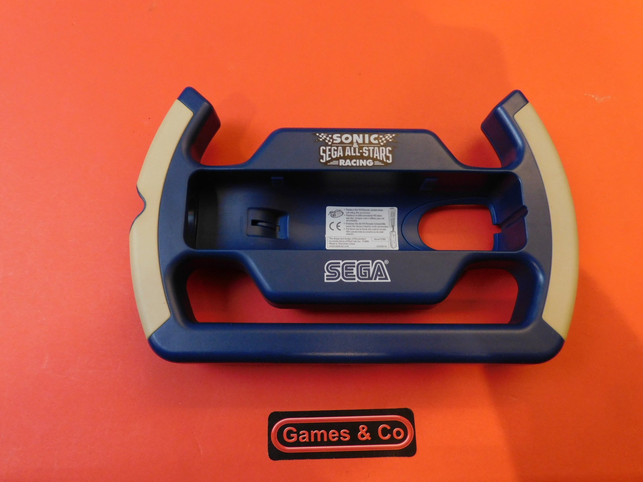 SONIC & SEGA ALL STARS RACING STEERING WHEEL