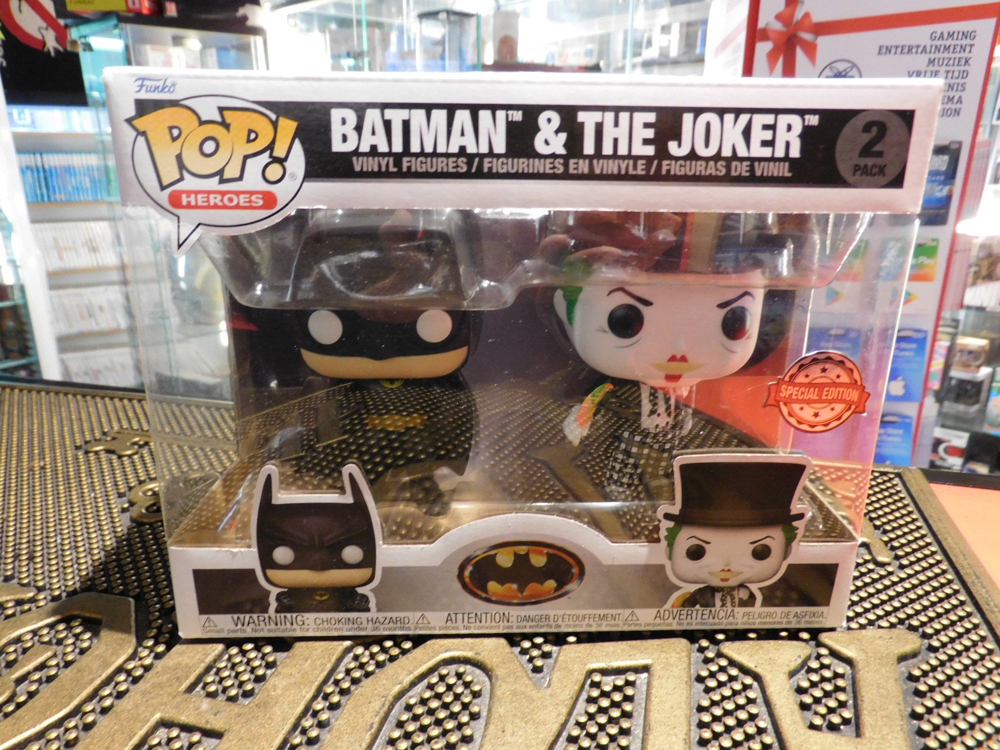 POP BATMAN & THE JOKER  2PACK