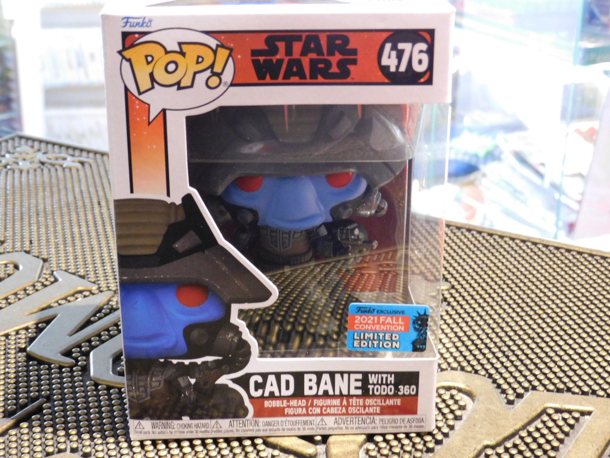 FUNKO POP N° 476 STAR WARS - CAD BANE