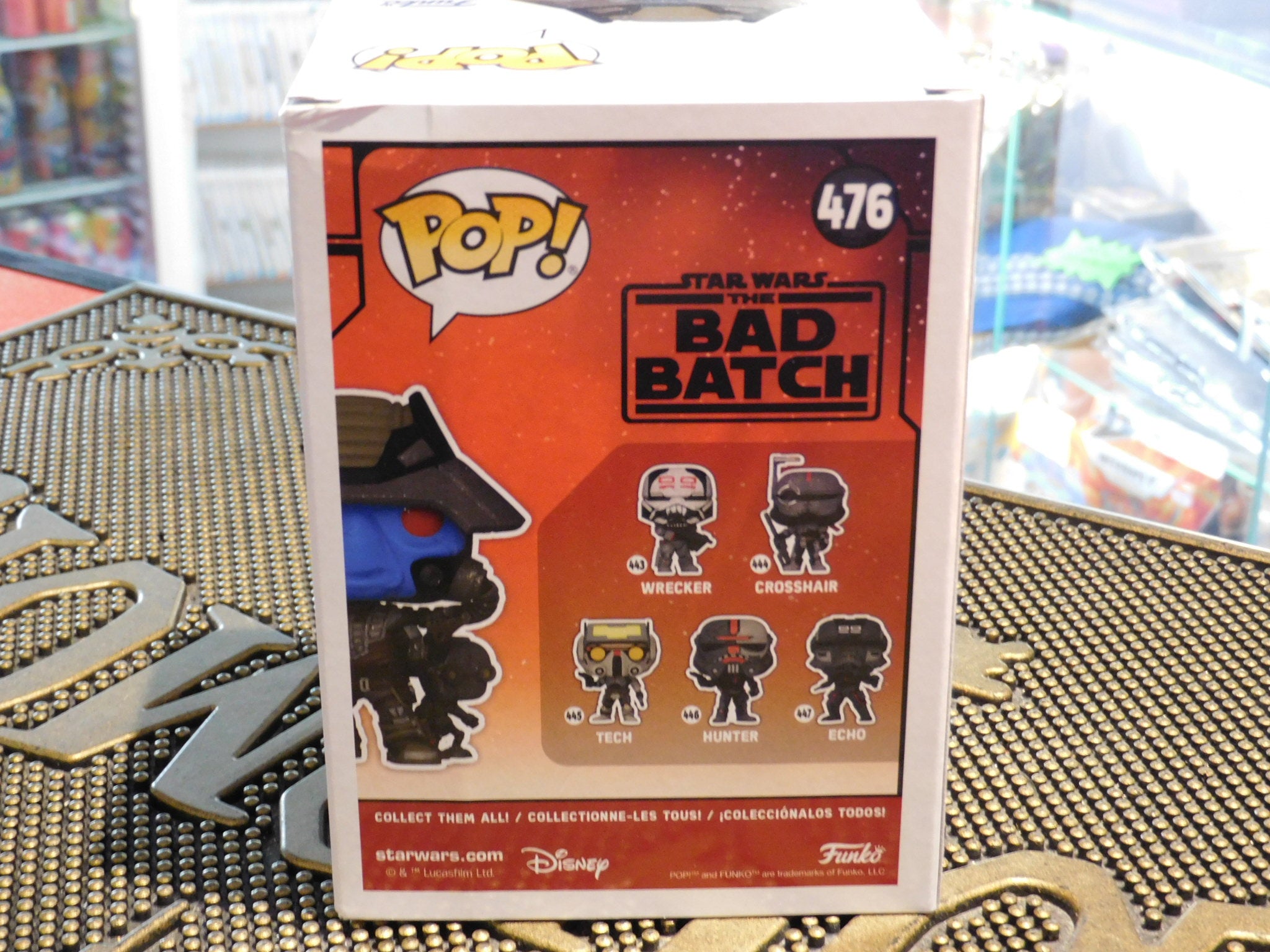 FUNKO POP N° 476 STAR WARS - CAD BANE