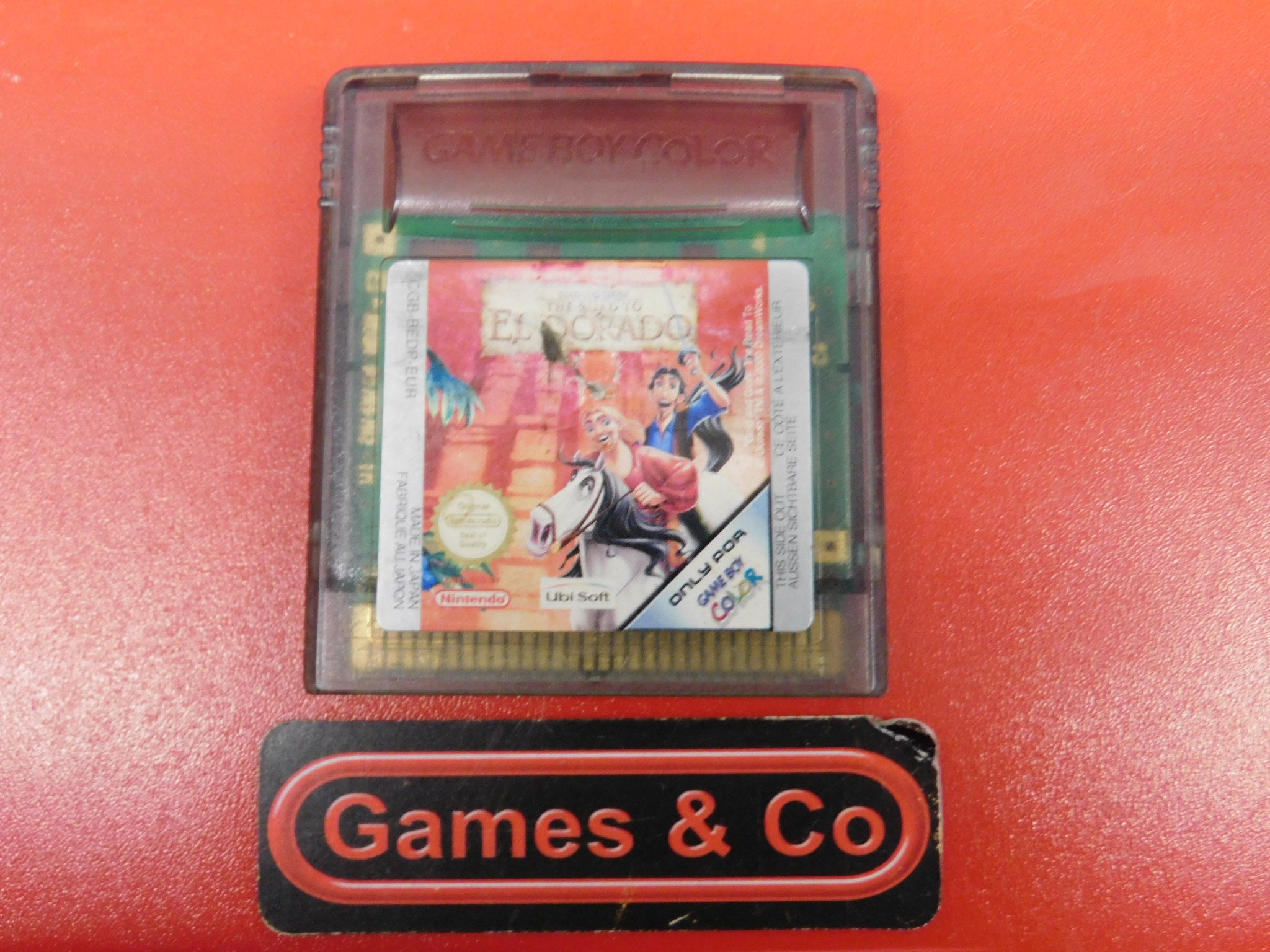 Jeu The Road To El Dorado – Game Boy Color – Bon état