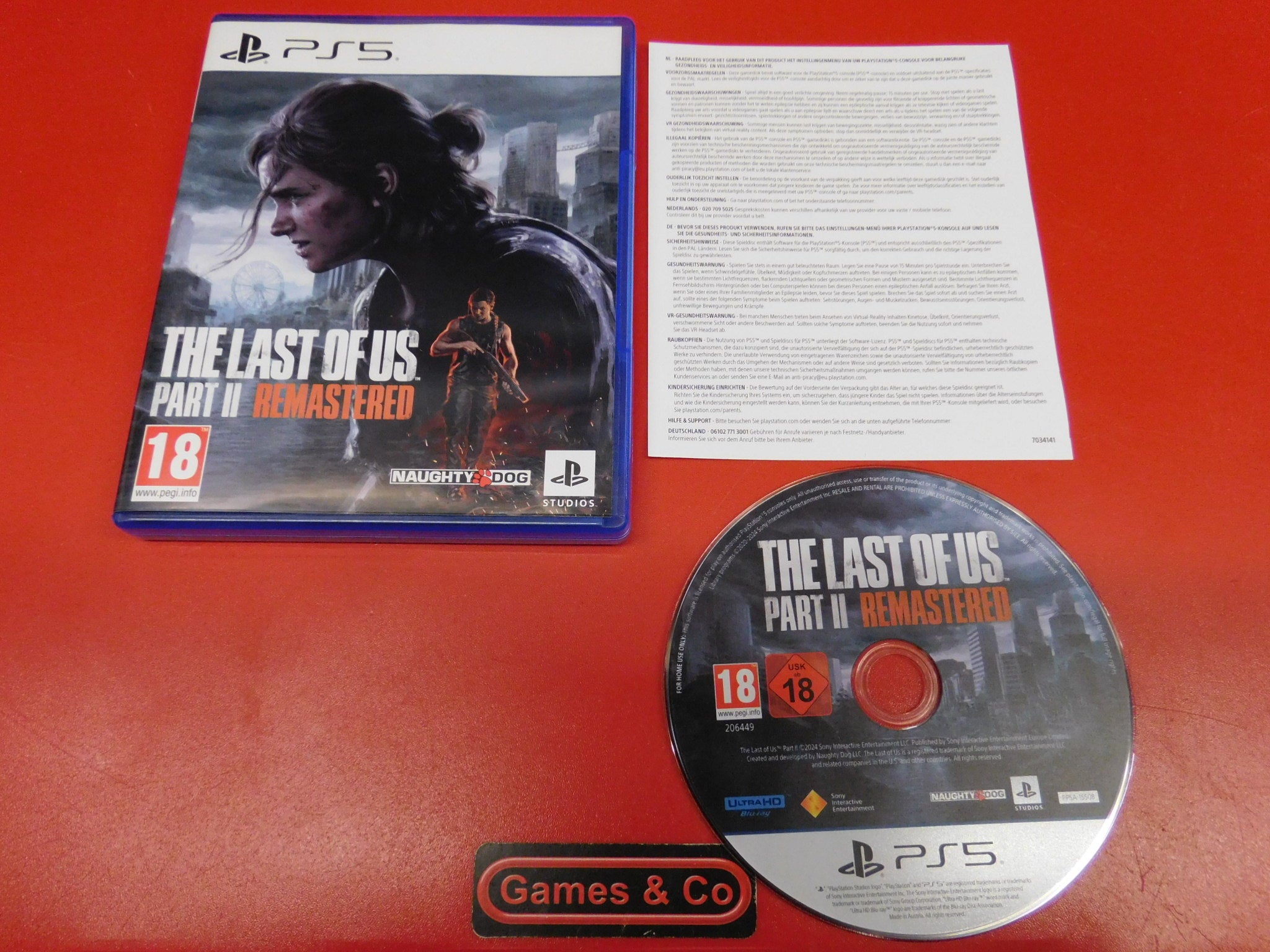 THE LAST OF US PART II      REMASTERED