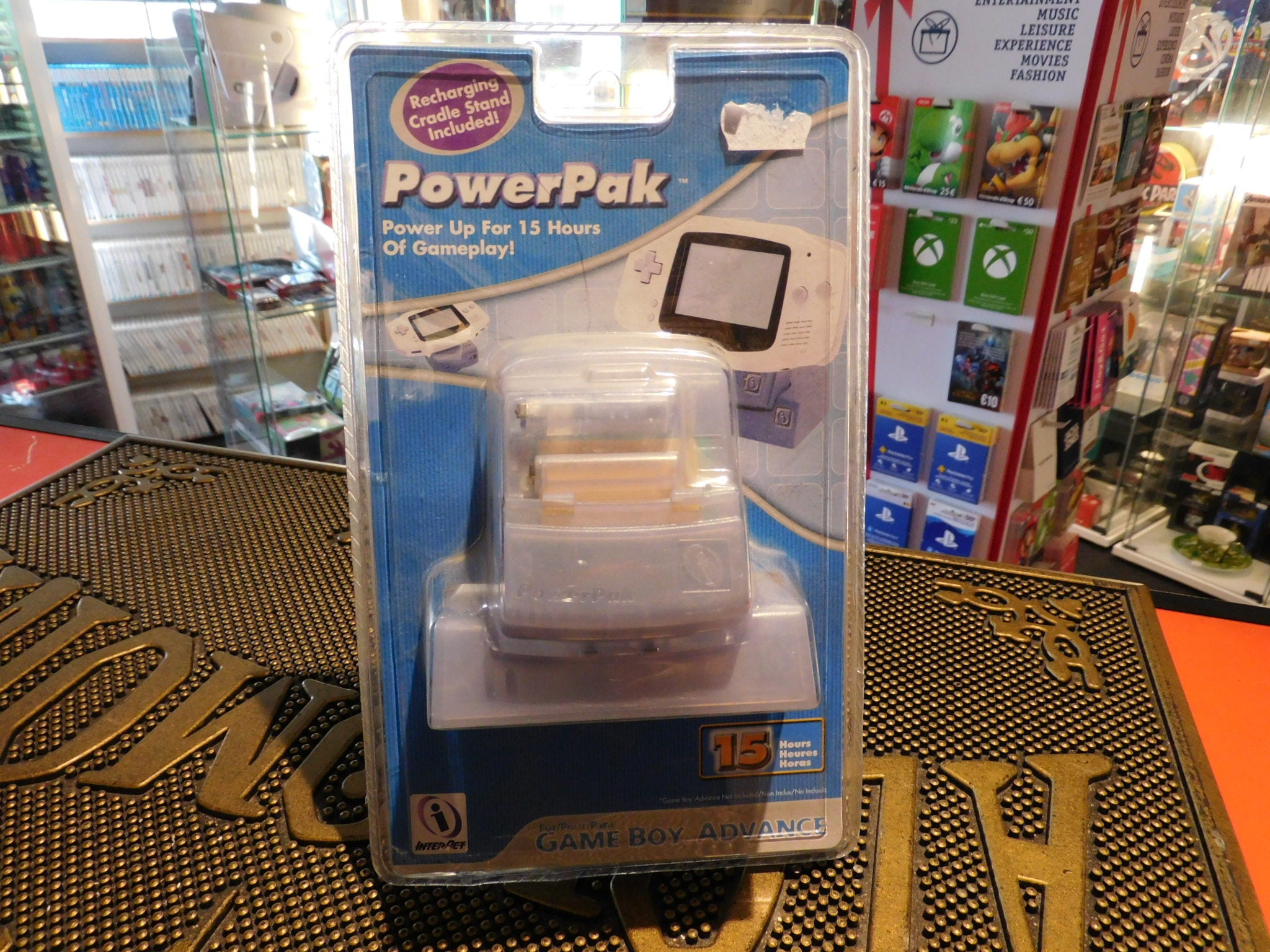 BATTERY POWERPACK FOR GAMEBOY ADVANCE