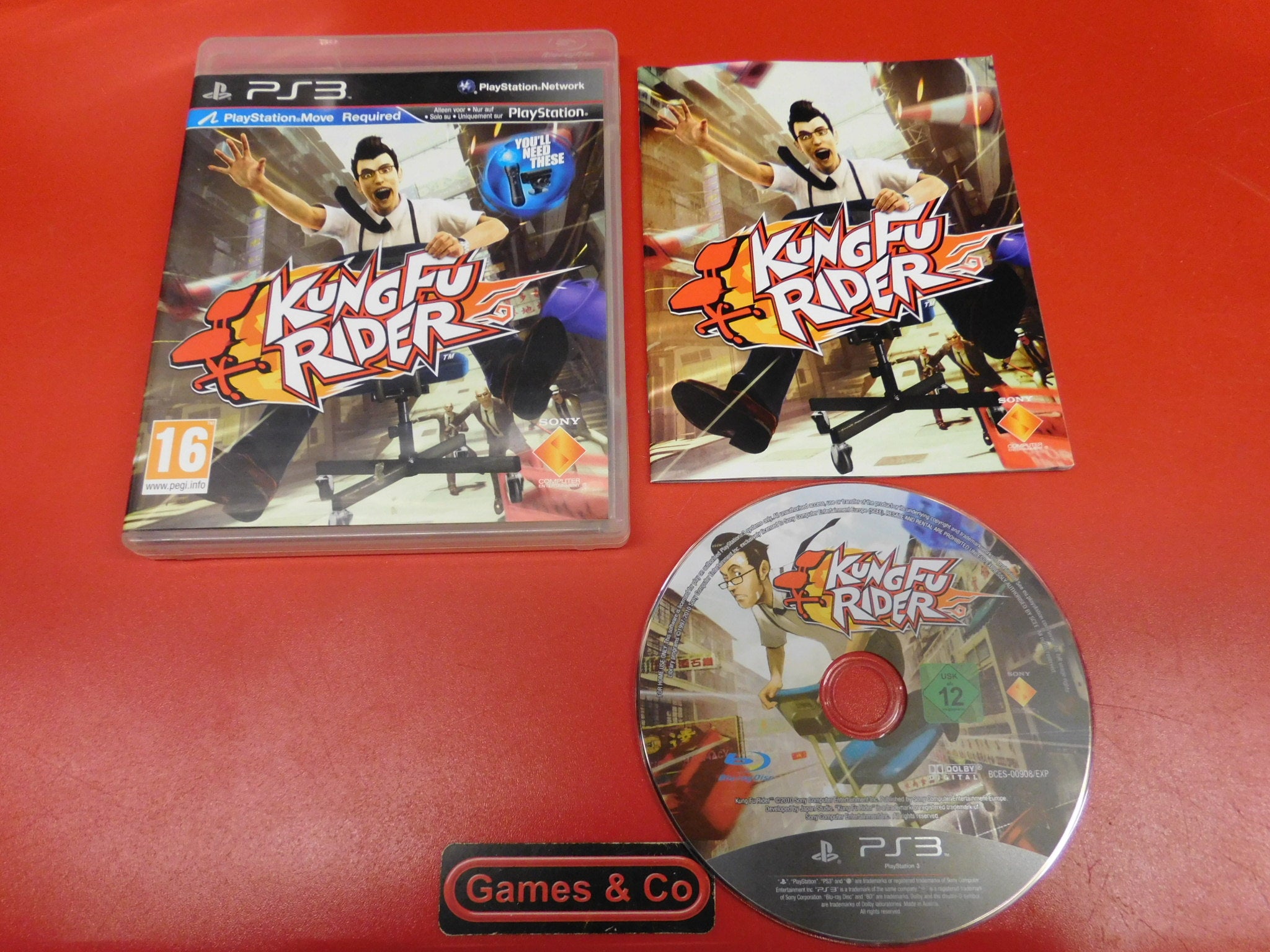 Jeu Kung Fu Rider PS3 Complet - PAL - Edition Française - Action Et Aventure