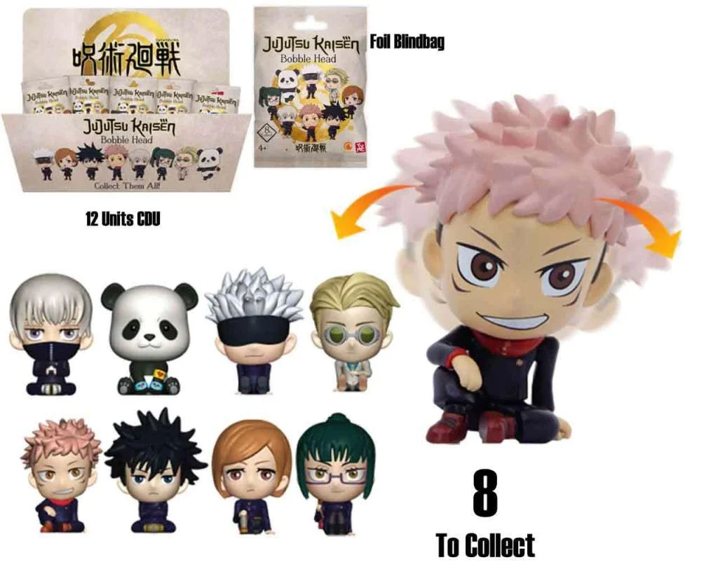 JUJUTSU KAISEN - Bobble Hero - 6cm 1 stuk