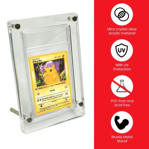 Acrylic case PSA graded card stand acrylic protector 3.0MM