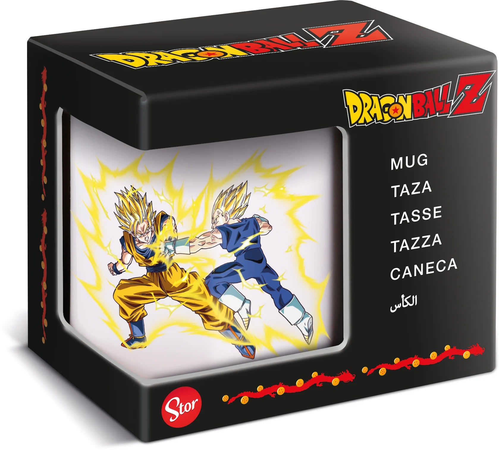 DRAGON BALL Z - Goku Vs Vegeta - Ceramic Mug 325ml