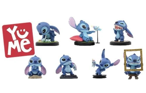 STITCH - Art Gallery Series - Assortiment 1 OFF 6 Figures Blind Box