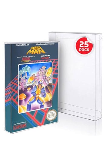 PET Protectors 25-Pack for Nintendo Nes games