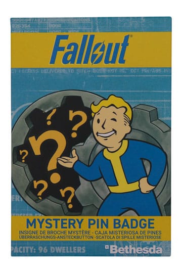 Fallout Pin Badge Mystery Pin