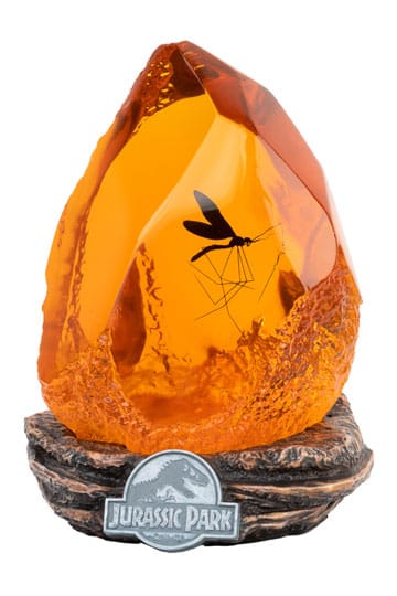 Jurassic Park Lamp with USB-C Amber