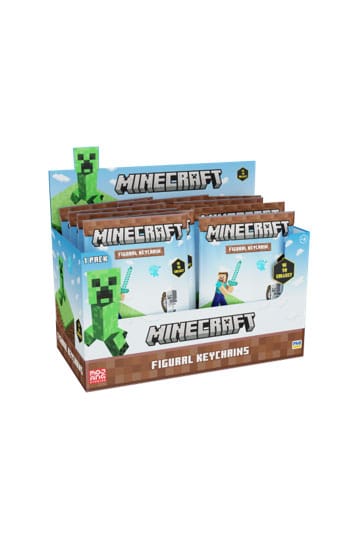 1 x Minecraft figural-keychain