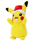 Pokémon Plush Figure Winter Pikachu with Christmas Hat 20 cm