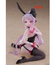 Overlord PVC Statue Desktop Cute Figure Shalltear Bunny Ver. 13 cm