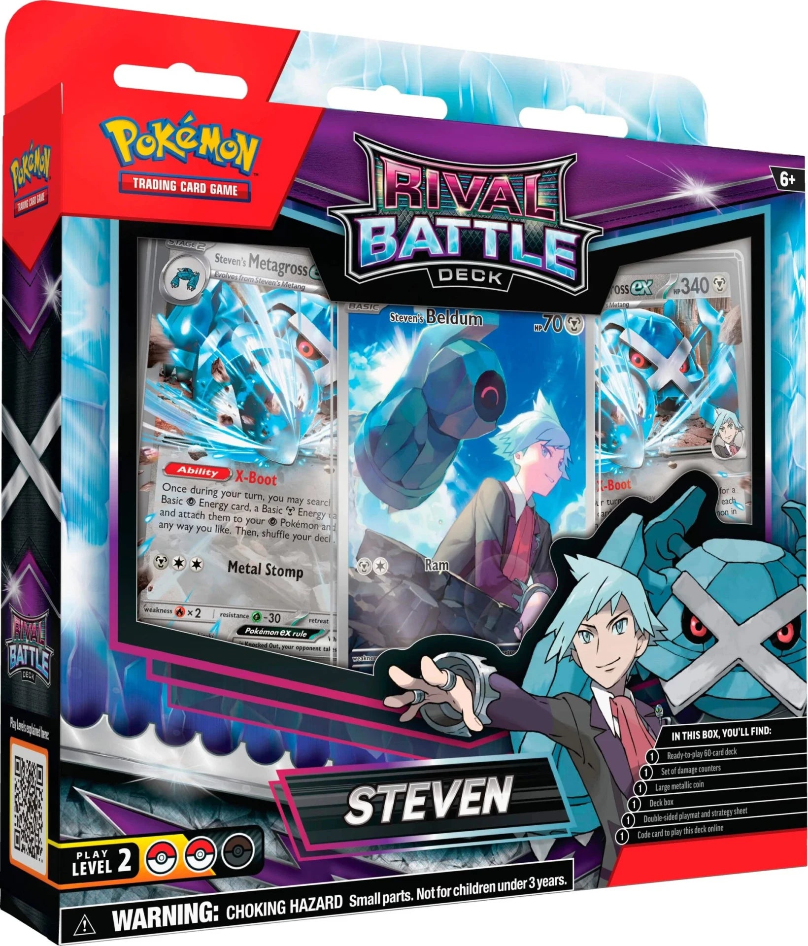 Pokemon TCG Rival Battle Deck - Steven
