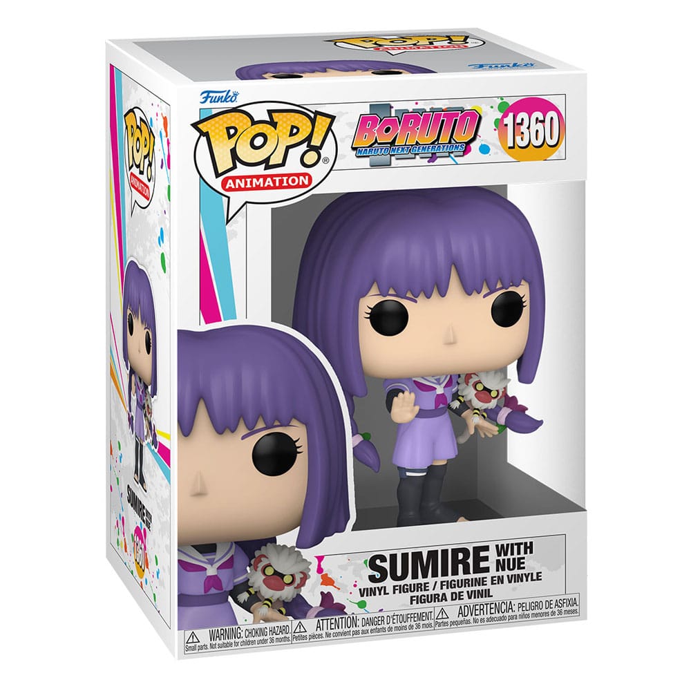 Boruto - Naruto Next Generations POP! Television Vinyl Figure Sumire w/Nue 9 cm