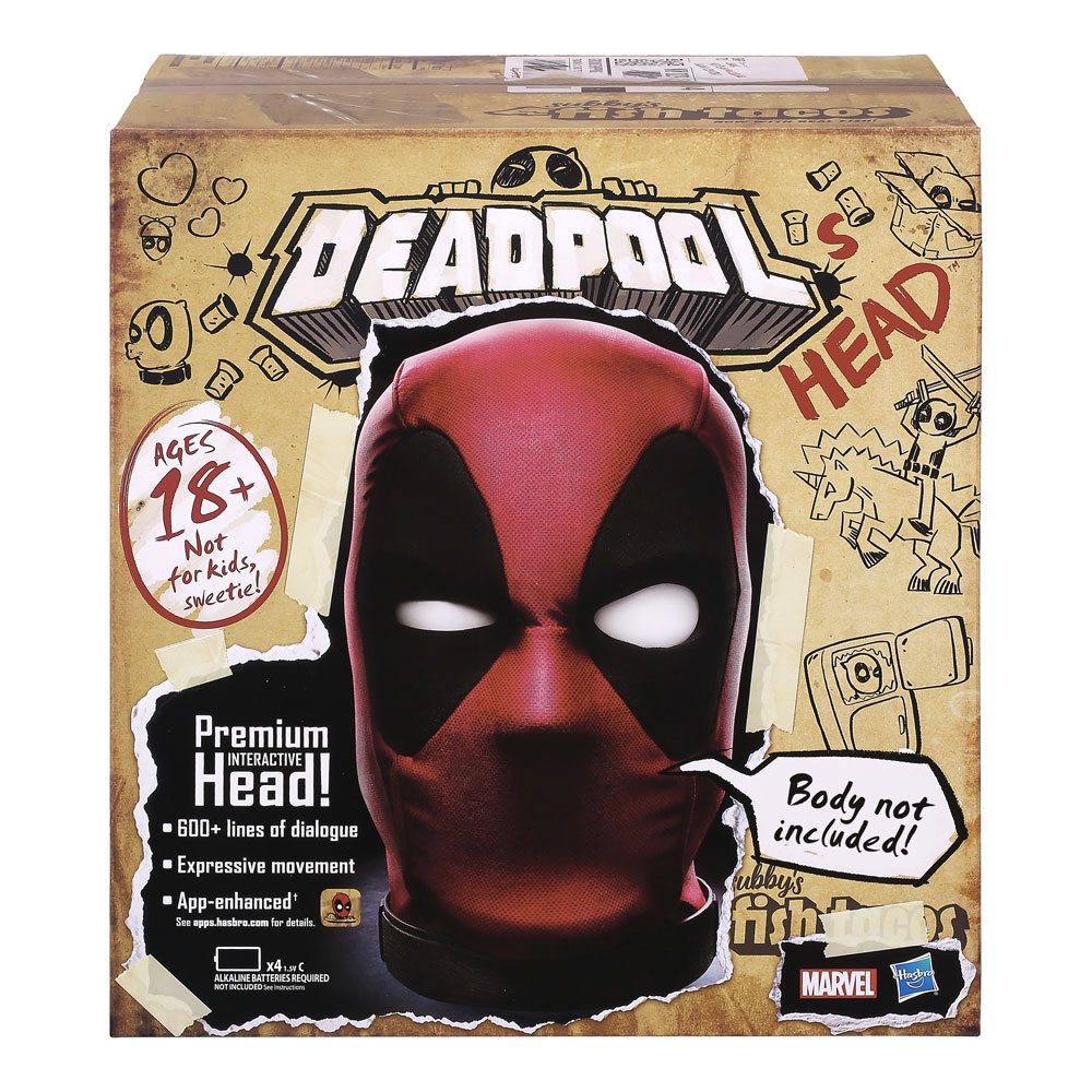 Marvel Legends Premium Interactive Head Deadpool's Head Replicas: 1/1 Marvel