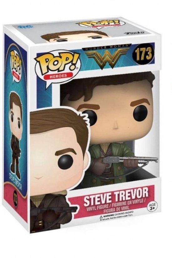 WONDER WOMAN - POP N°173 - STEVE TREVOR