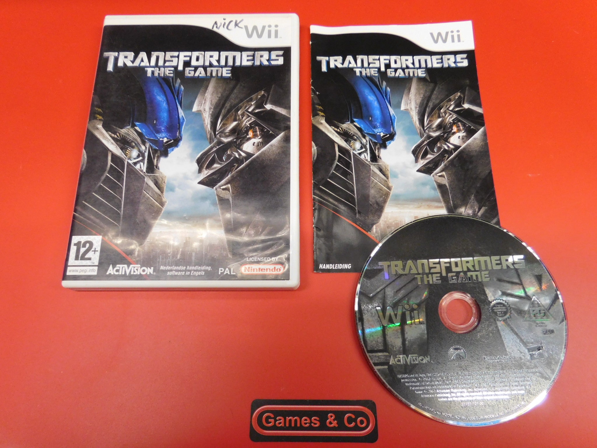 TRANSFORMERS THE GAME