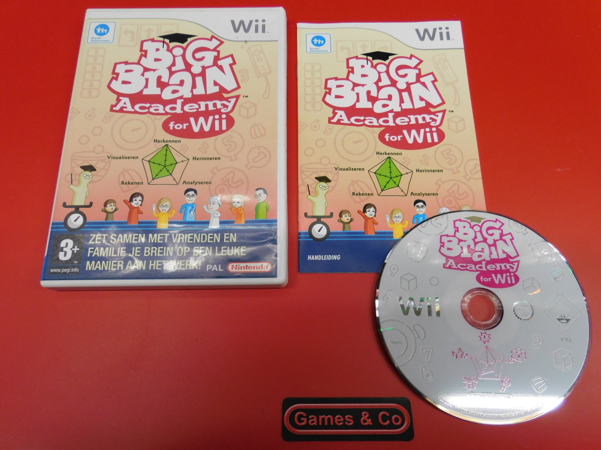 BIG BRAIN ACADEMY FOR Wii