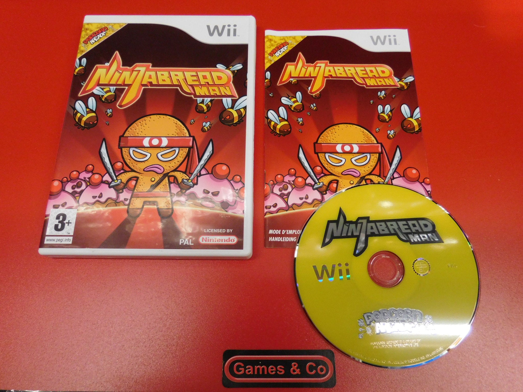 Jeux Vidéo Ninjabread Man Wii d'occasion
