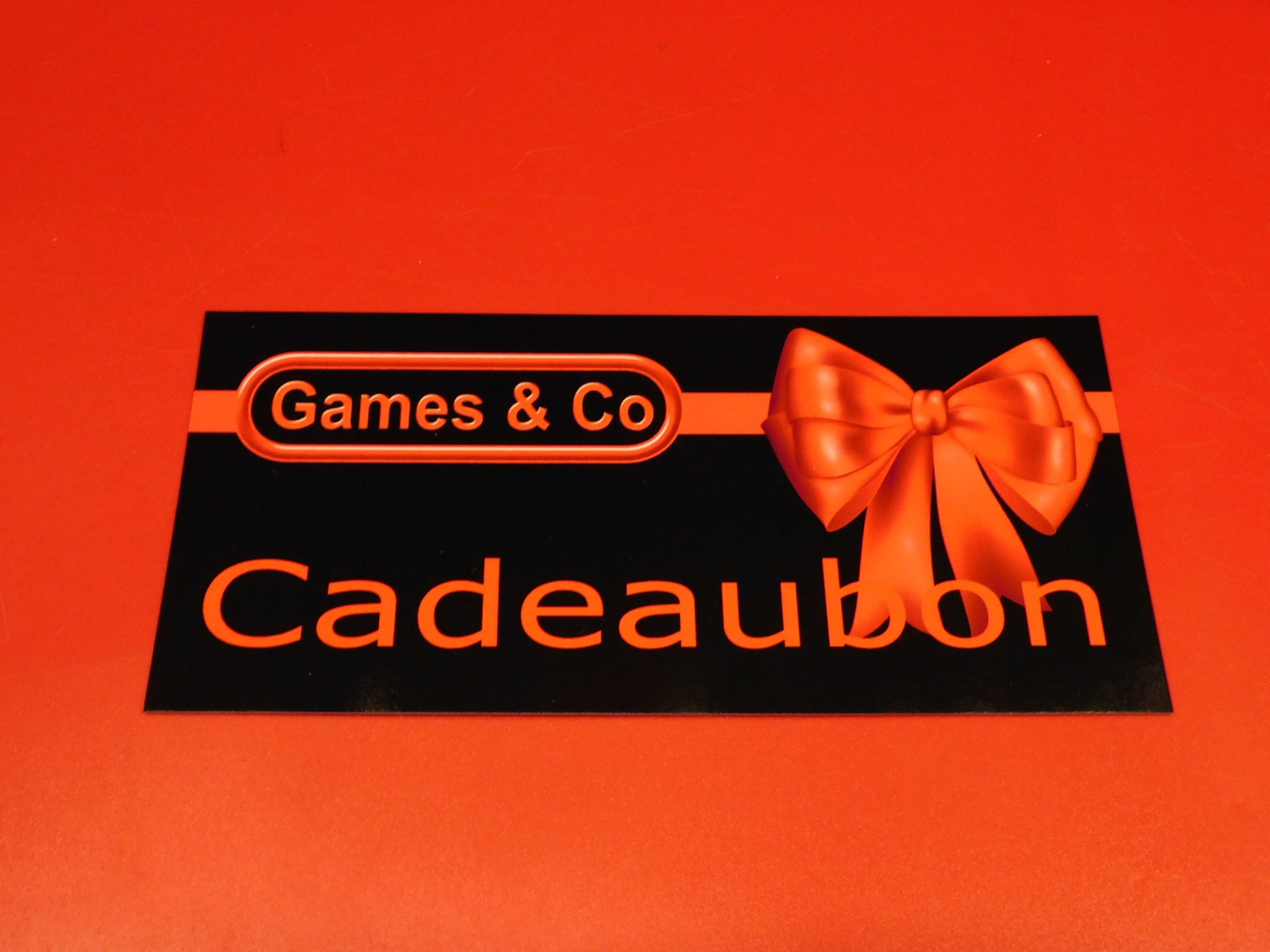 Games&Co Cadeaubon