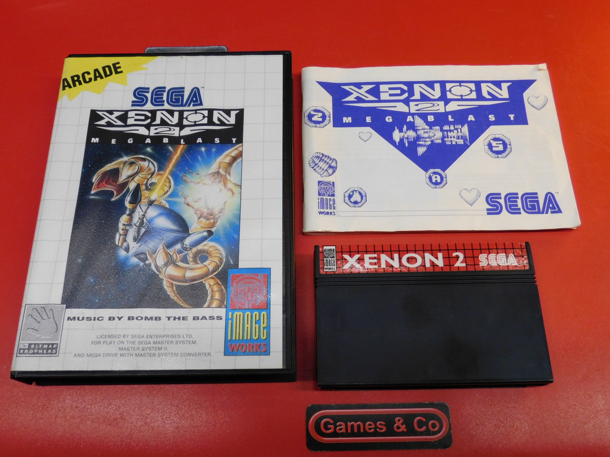 XENON 2 : MEGABLAST - Jeu original Sega Megadrive - occasion - complet - Jeux vidéo XENON 2 : MEGABLAST - Jeu original Sega Megadrive - occasion - complet - Jeux vidéo