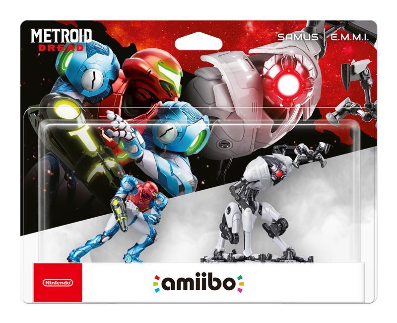 Amiibo Samus & E.M.M.I 2-pack Metroid Dread Collection
