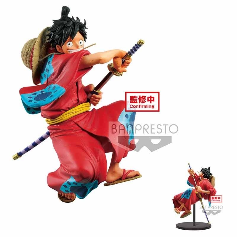 ONE PIECE - FIGURINE KING OF ARTIST - MONKEY D.LUFFY WANOKUNI - 16CM