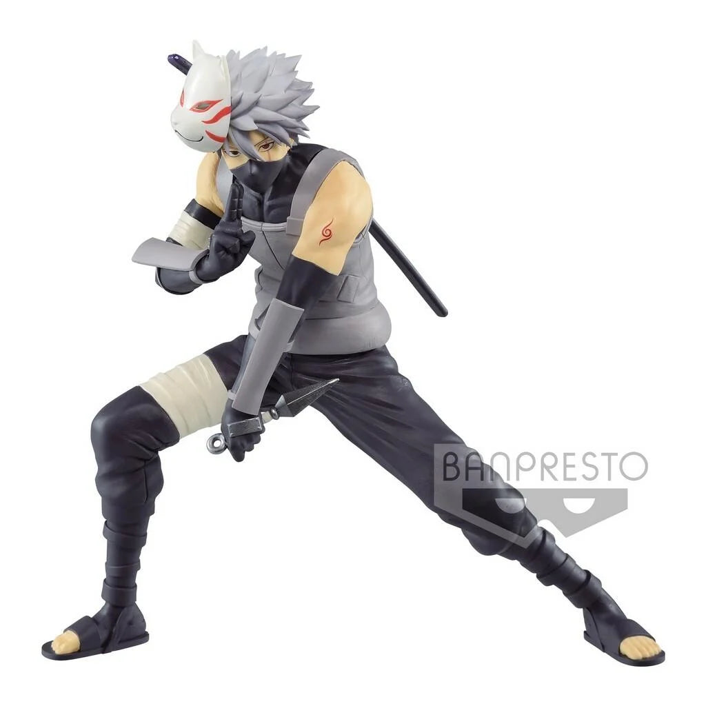 NARUTO SHIPPUDEN - HATAKE KAKASHI - VIBRATION STARS - FIGURE 18CM