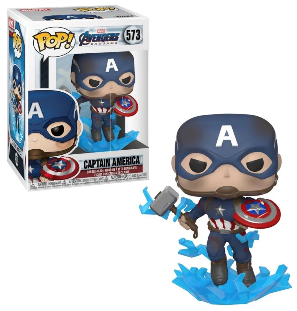MARVEL - POP N° 573 - ENDGAME - CAPTAIN AMERICA