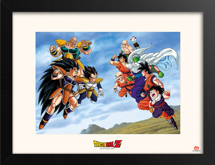 DRAGON BALL Z - BATTLE OF THE SAIYANS - COLLECTOR PRINT '30X40CM'