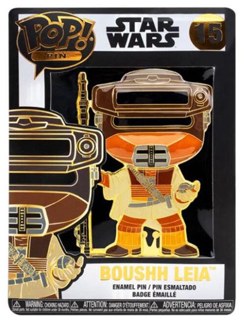 STAR WARS - POP LARGE EMAILLE PIN N° 15 - BOUSHH LEIA
