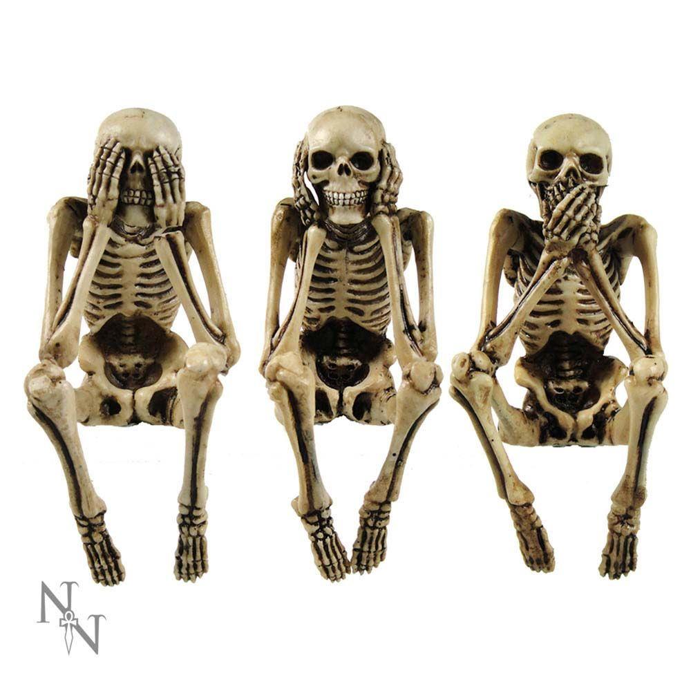 Three Wise Skeletons 10cm