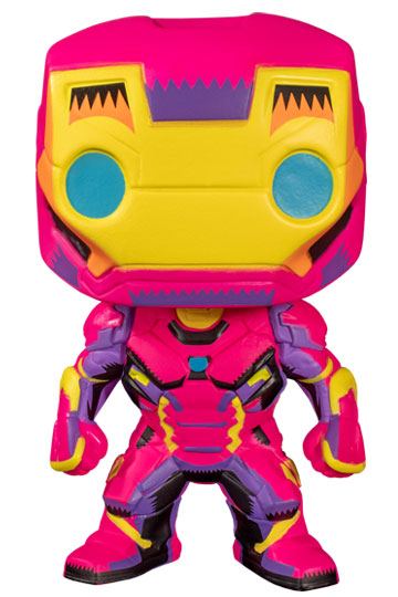 Marvel POP! Marvel Black Light Vinyl Figure Iron Man 9 cm