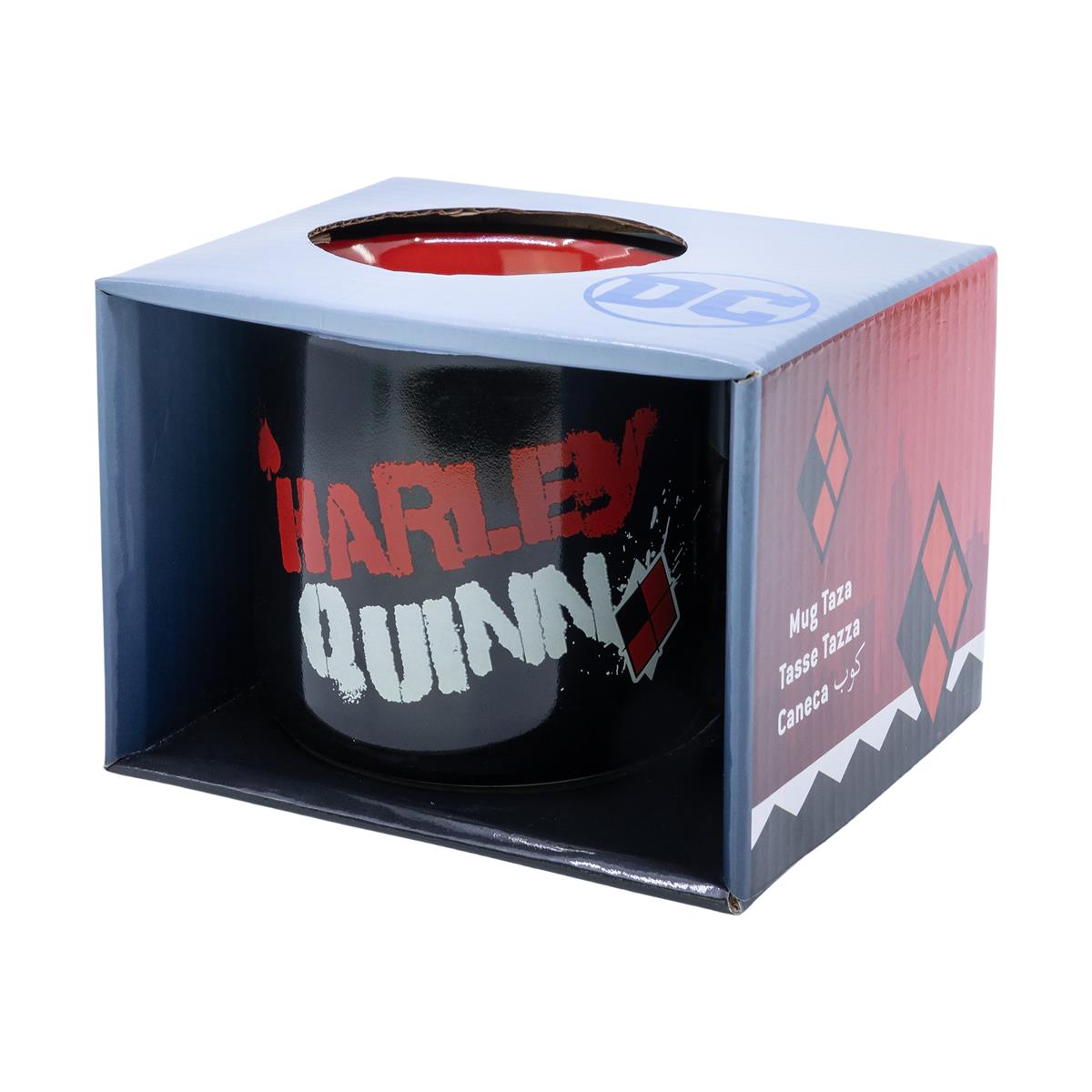 Harley Quinn - Ceramic Breakfast Mug In Gift Box (400ml)