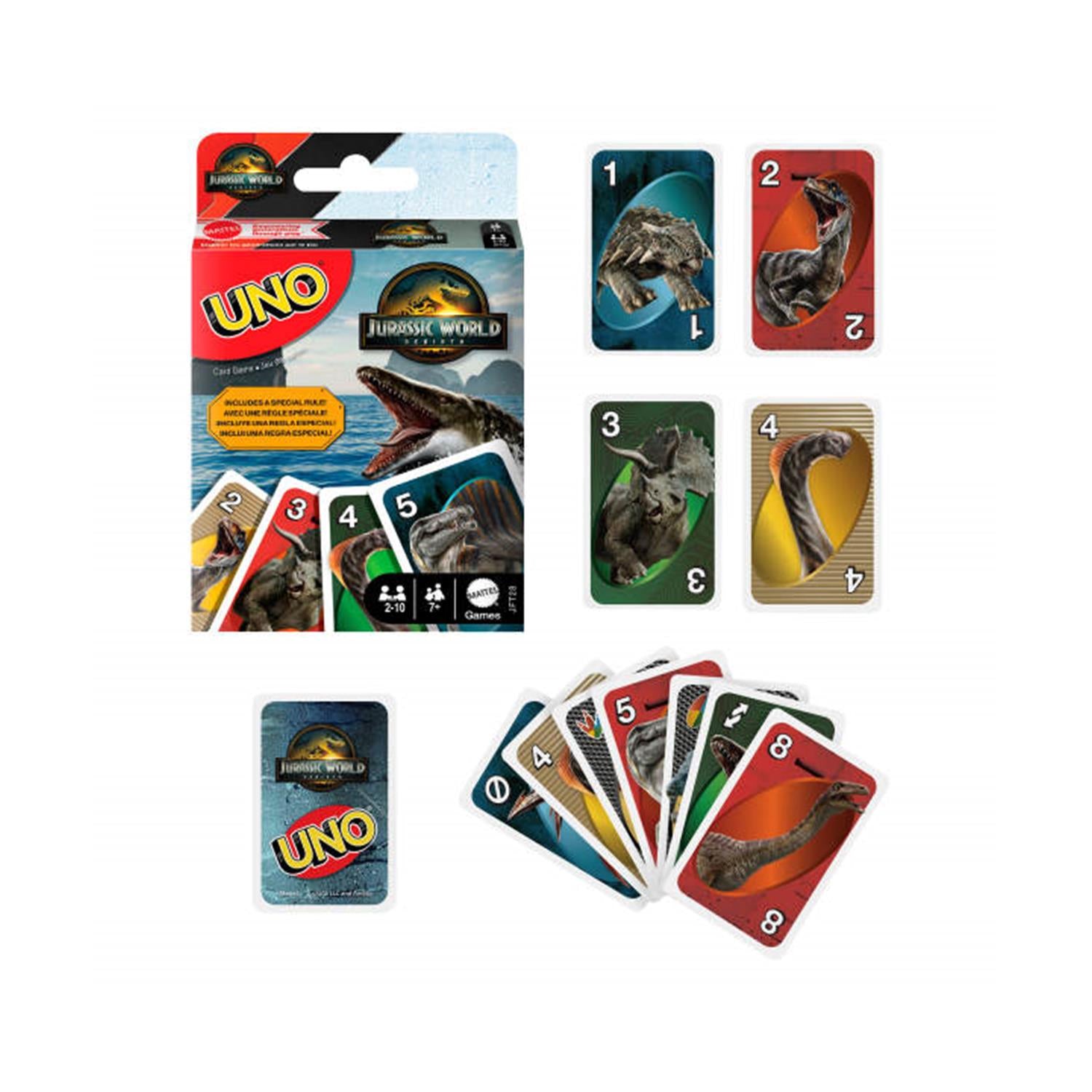Mattel Uno: Jurrasic World 4