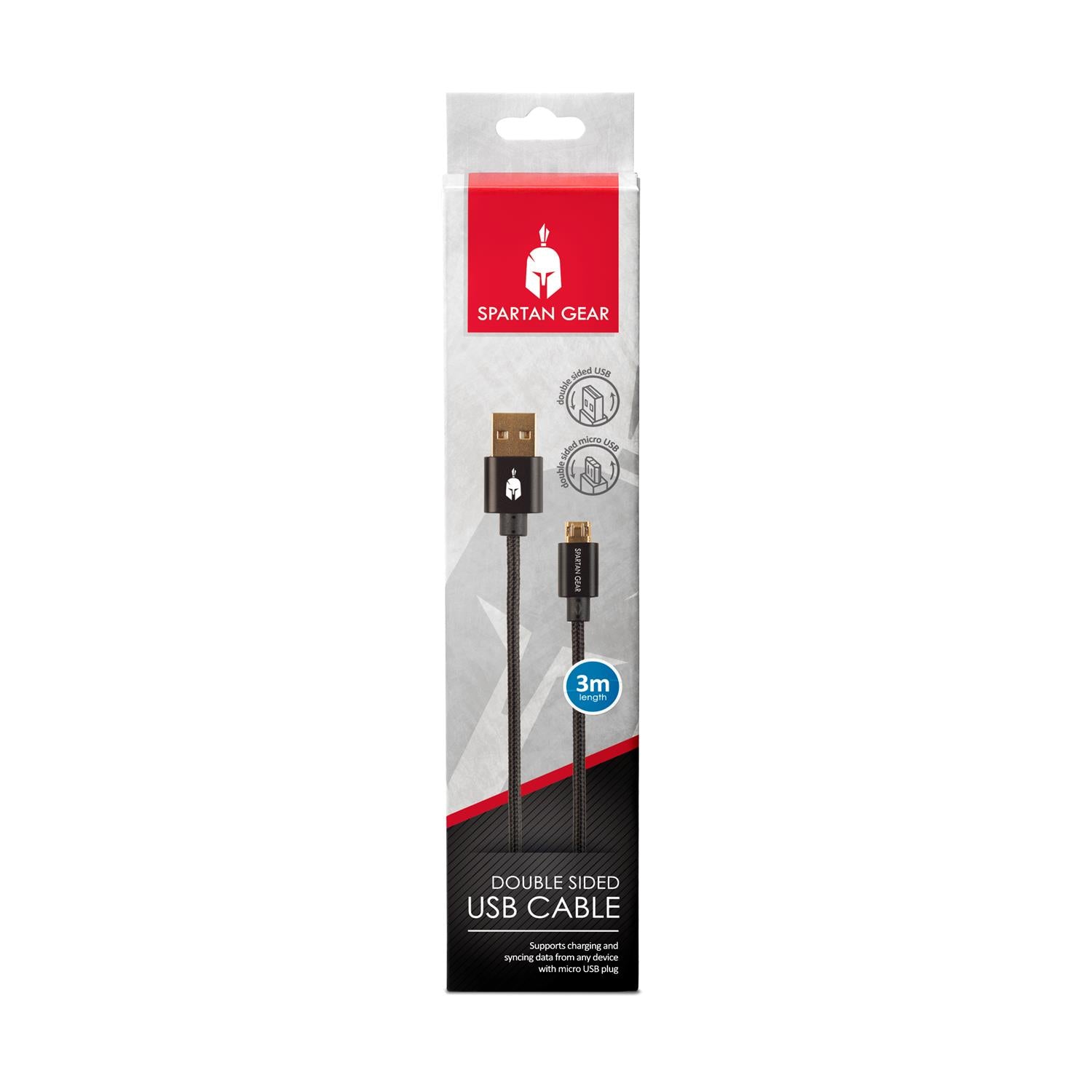 MICRO USB CABLE FOR PS4 - XBOX ONE - PLAYSTATION VITA