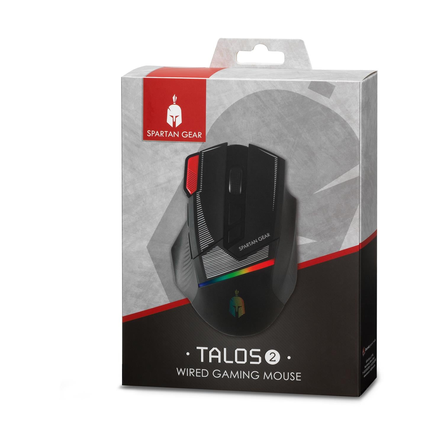 Spartan Gear - Talos 2 Wired Gaming Mouse