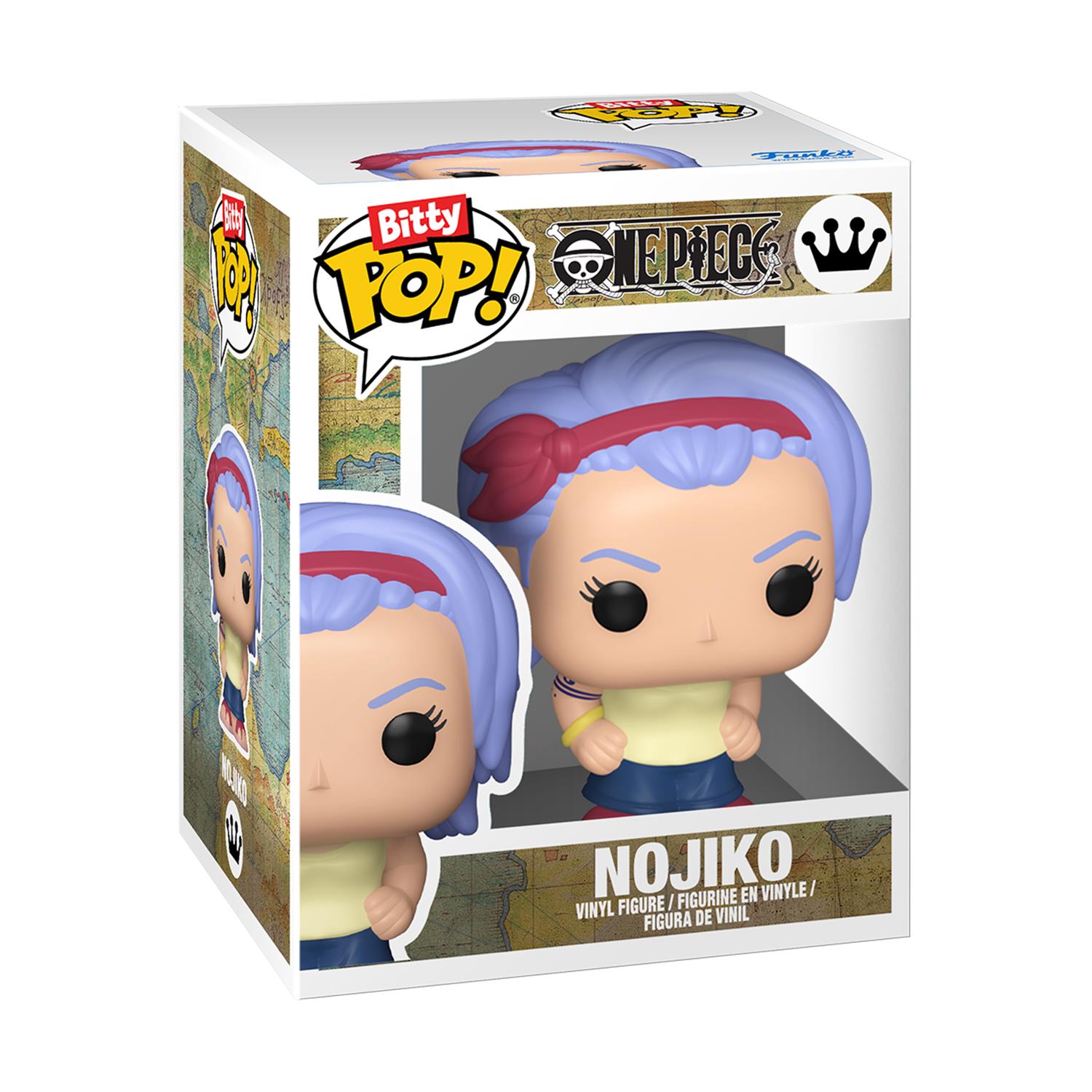 Funko Bitty Pop! 4-Pack: One Piece - Nami, Arlong, Nojiko, Bitty Pop! Chase Vinyl Figures