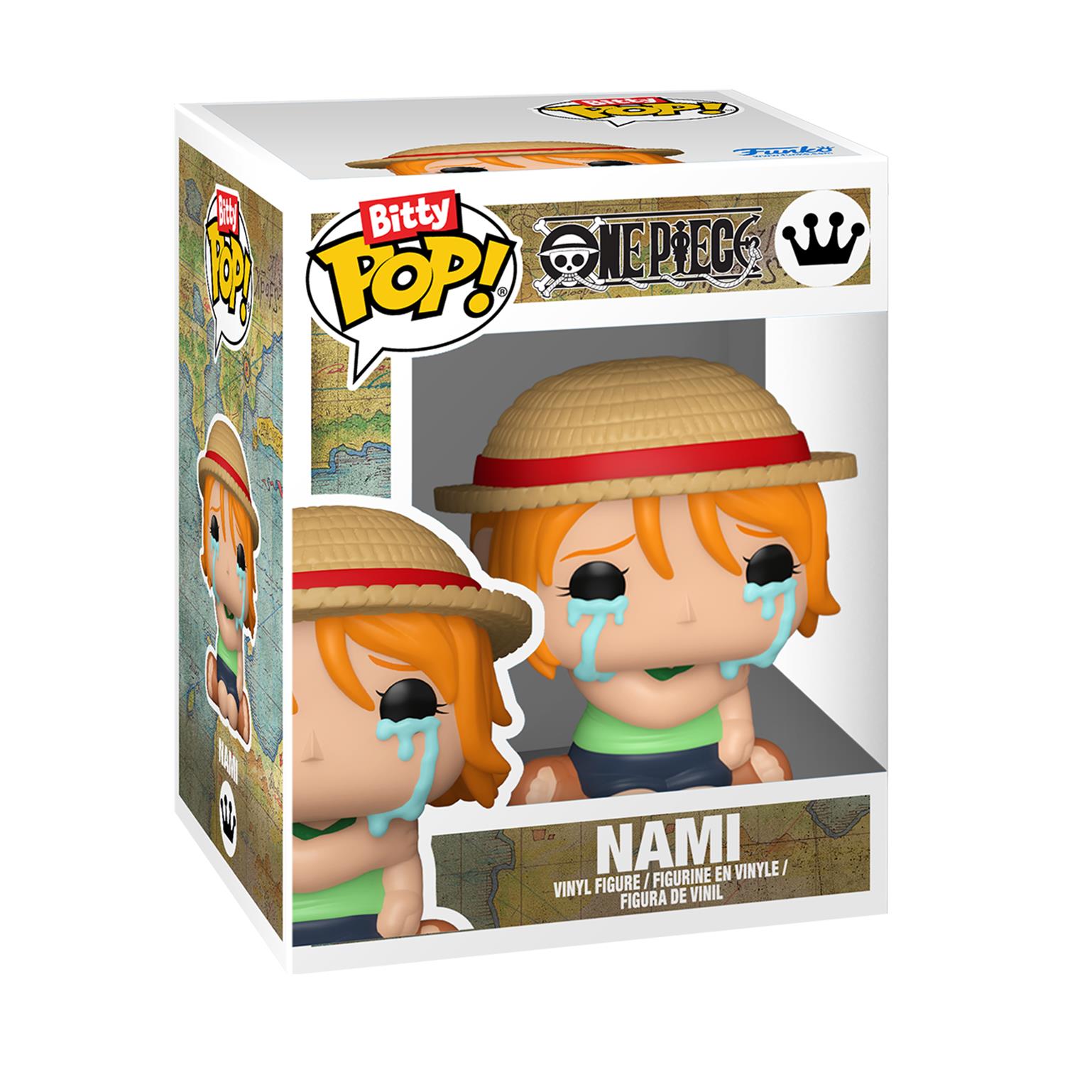 Funko Bitty Pop! 4-Pack: One Piece - Nami, Arlong, Nojiko, Bitty Pop! Chase Vinyl Figures