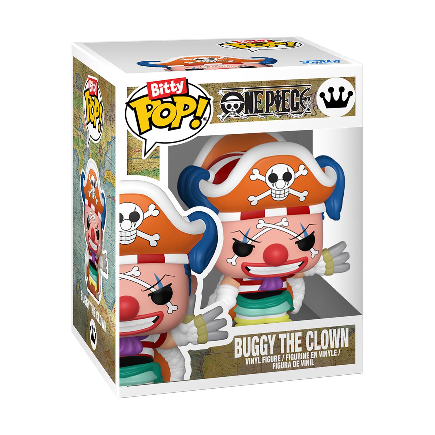 Funko Bitty Pop! 4-Pack: One Piece - Nami, Arlong, Nojiko, Bitty Pop! Chase Vinyl Figures